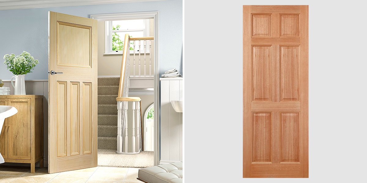 Classic Pine and Hardwood Door Styles