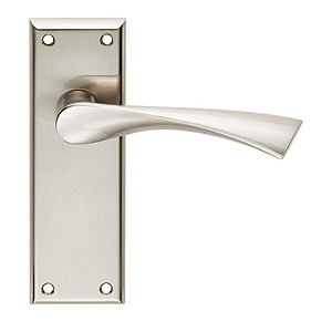 Lever Handle on Backplate